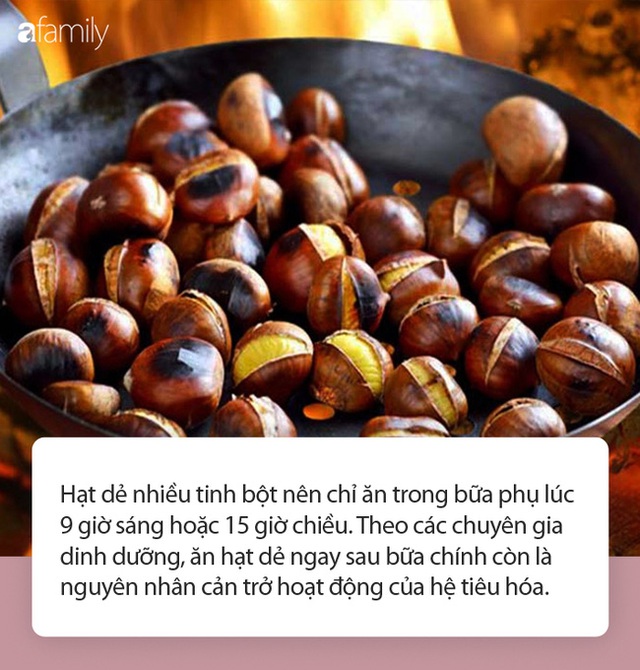 Món hạt dẻ nướng siêu hút khách vào mùa đông: Chuyên gia khuyến cáo 4 lưu ý, 2 nhóm người cần tránh ăn nếu không muốn ăn rồi phát bệnh - Ảnh 2.