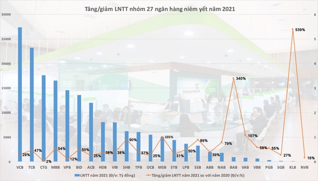 Năm 2022: Rủi ro lớn hơn thuộc về nhóm ngân hàng nhỏ - Ảnh 1.