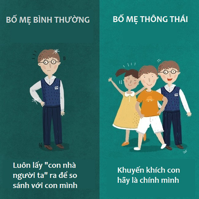 Bị so sánh với con nhà người ta trở thành nỗi ám ảnh, có thể giết chết sự tự tin của cả đứa trẻ giỏi giang nhất - Ảnh 2.