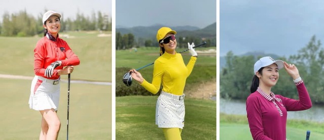 Phong cách trên sân golf của các mỹ nhân Việt: Năng động, đẳng cấp nhưng vẫn cực duyên dáng, hút mọi ánh nhìn, không ít đấng mày râu bị “đánh gục” - Ảnh 12.