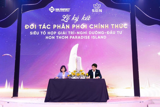 SenGroup chính thức ký kết phân phối Hon Thom Paradise Island - Ảnh 1.