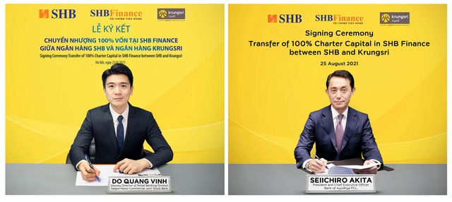 SHB sẽ chuyển nhượng 100% vốn tại công ty tài chính SHB Finance cho Krungsri của Thái Lan - Ảnh 1.