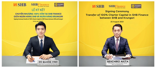 SHB sẽ chuyển nhượng 100% vốn tại công ty tài chính SHB Finance cho Krungsri của Thái Lan - Ảnh 1.