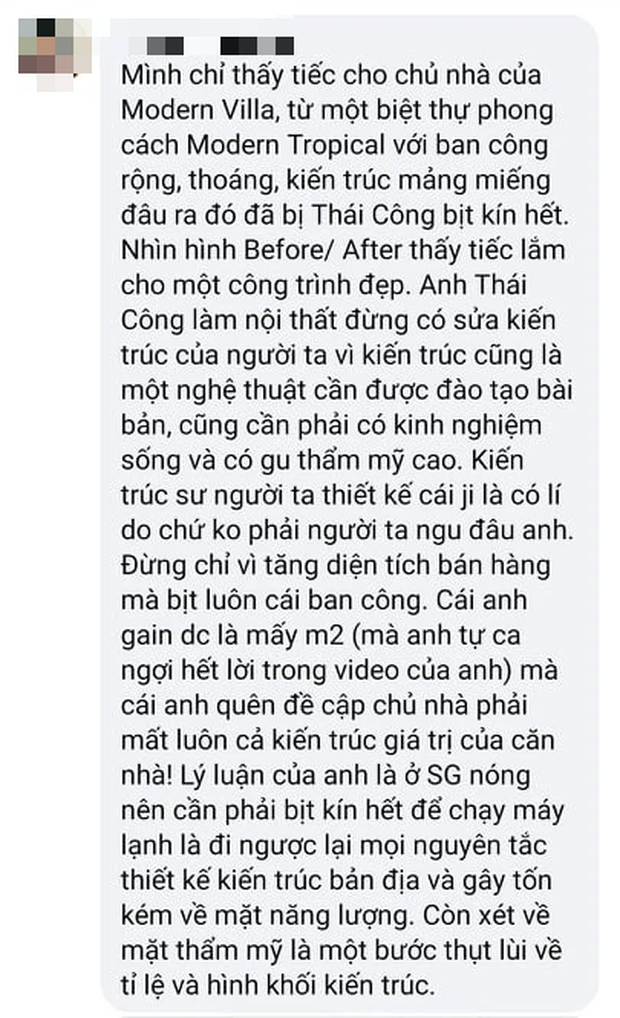 Những thiết kế gây tranh cãi của Thái Công: Ảnh 3D và thực tế khác biệt nhau, bồn tắm sàn gỗ thiếu tính thực tiễn - Ảnh 11.