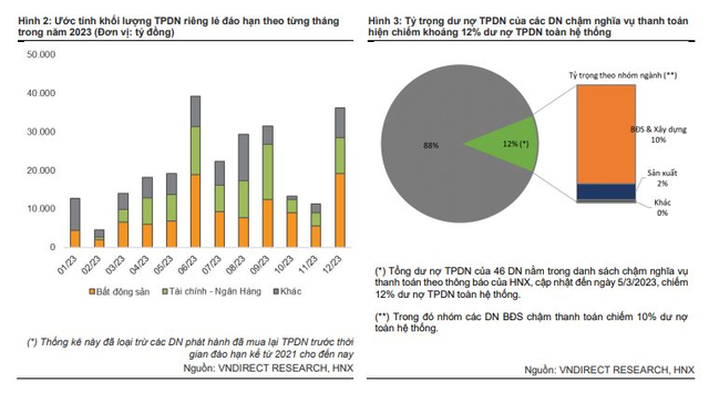 VnDirect: 46 doanh nghiệp nằm trong danh sách chậm trả lãi hoặc gốc trái phiếu với tổng dư nợ hơn 121.000 tỷ đồng - Ảnh 1.