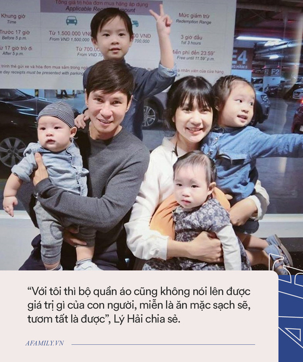 Gia đình siêu giàu nhưng vợ chồng Lý Hải - Minh Hà lại áp dụng cách không ngờ để con có quần áo mới, ai nghe cũng phải gật gù khen - Ảnh 2.