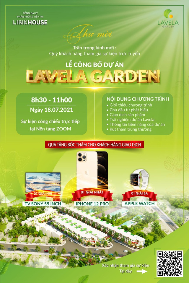LINKHOUSE tổ chức Lễ Công bố dự án Lavela Garden cùng nhiều chương trình hấp dẫn - Ảnh 1.