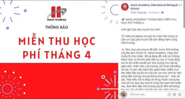 Đau đầu chuyện thu học phí online trường tư mùa dịch: Trường thu đủ không thiếu một xu, nơi hào phóng miễn phí không lấy đồng nào - Ảnh 3.