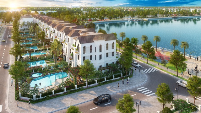 Hồ điều hòa Harmony - viên ngọc xanh giữa miền sinh thái Vinhomes Riverside - Ảnh 1.