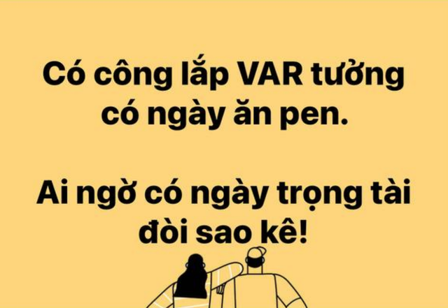 Dân mạng dậy sóng vì sau khi xem VAR trọng tài quyết định không cho ĐT Việt Nam hưởng pen - Ảnh 3.