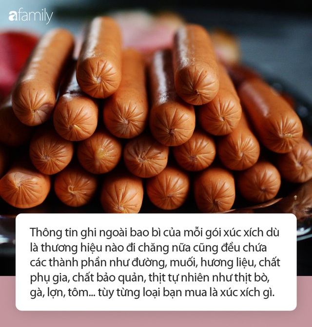 Sự thật các loại xúc xích thường chứa những gì? - Ảnh 3.