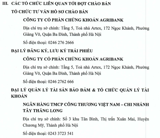 Tài sản đảm bảo cho những lô trái phiếu bị hủy bỏ của Tân Hoàng Minh đang thế chấp tại những ngân hàng, tổ chức nào? - Ảnh 1.