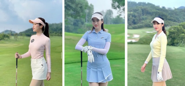 Phong cách trên sân golf của các mỹ nhân Việt: Năng động, đẳng cấp nhưng vẫn cực duyên dáng, hút mọi ánh nhìn, không ít đấng mày râu bị “đánh gục” - Ảnh 6.