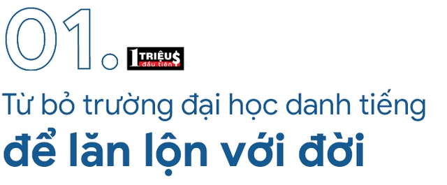Bỏ đại học danh tiếng làm công nhân, thợ làm cây cảnh...và hành trình từ nhân viên môi giới được mệnh danh “thánh vợt” đến CEO công ty BĐS uy tín - Ảnh 1.