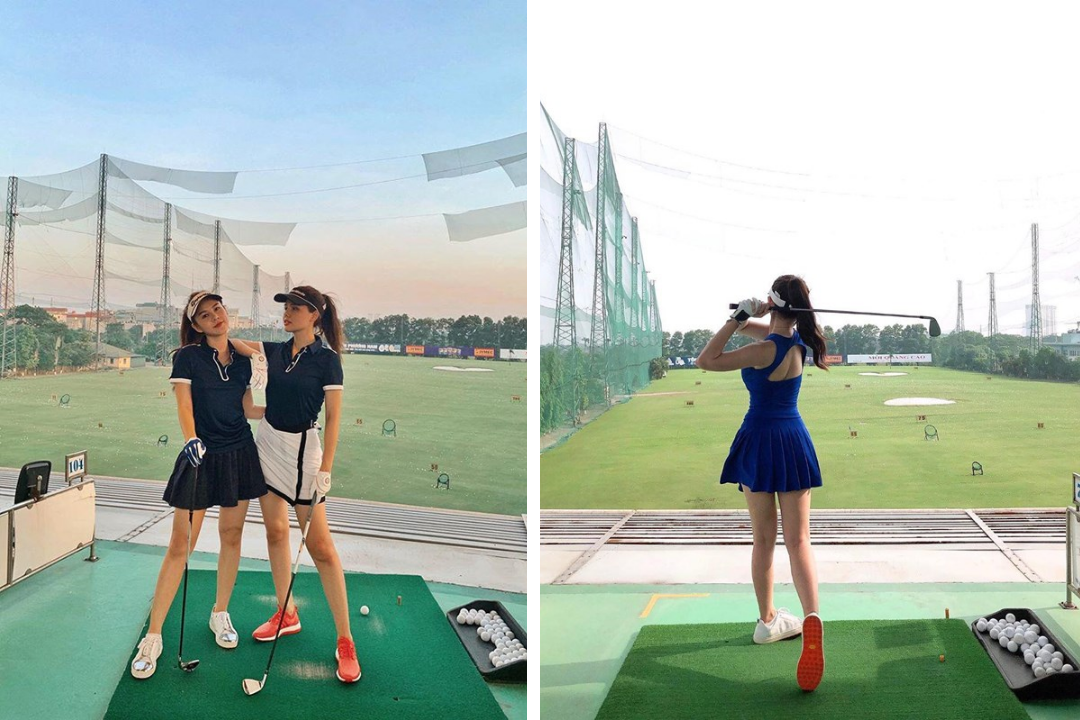Phong cách trên sân golf của các mỹ nhân Việt: Năng động, đẳng cấp nhưng vẫn cực duyên dáng, hút mọi ánh nhìn, không ít đấng mày râu bị “đánh gục” - Ảnh 32.