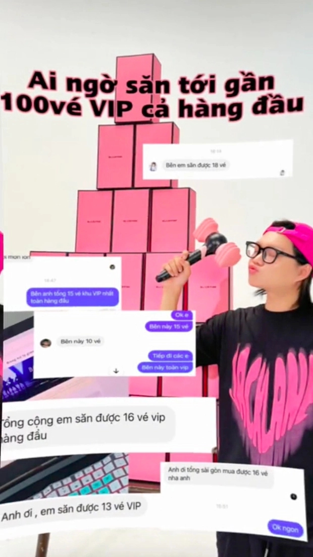 “Chiến thần” livestream có nguy cơ lỗ 1 tỷ đồng vì ôm vé concert BLACKPINK than thở: “Mọi người giúp em với!" - Ảnh 2.
