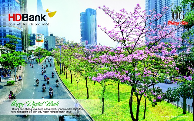 Đi cùng 12 mùa hoa đất nước qua lịch HDBank 2021 - Ảnh 1.