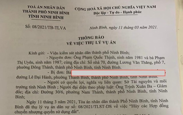  Vụ 3 căn nhà mặt phố giá 100 triệu/căn: Bị thúc ép bán nhà trả nợ? - Ảnh 2.