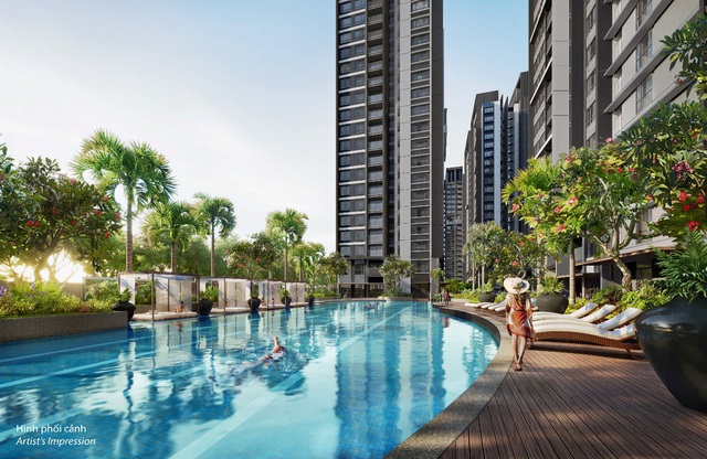 Celesta Rise đưa phong cách nghỉ dưỡng vào không gian sống - Ảnh 1.