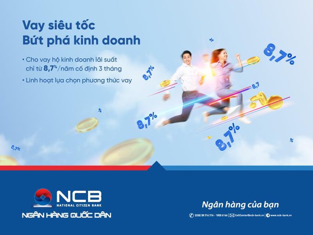 NCB dành thêm 2.000 tỷ đồng ưu đãi lãi suất cho vay sản xuất kinh doanh và mua ô tô - Ảnh 1.