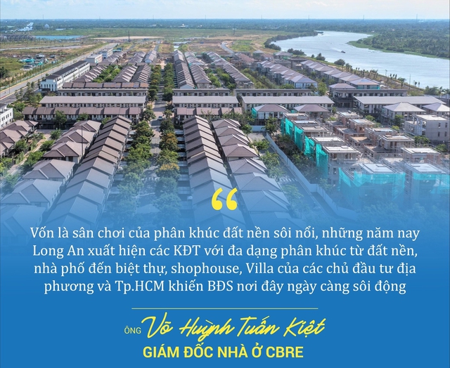 Cuộc “lột xác” thú vị của thị trường BĐS Long An: Đất nền giữ nhịp, nhà phố - biệt thự, Villa “thổi làn gió mới” - Ảnh 6.