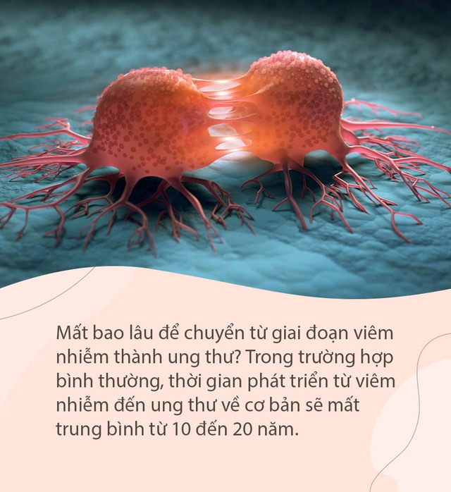 Mất bao lâu để từ viêm chuyển thành ung thư: Nếu thấy 4 chỗ này bị viêm, tốt nhất không nên trì hoãn việc đi khám - Ảnh 1.