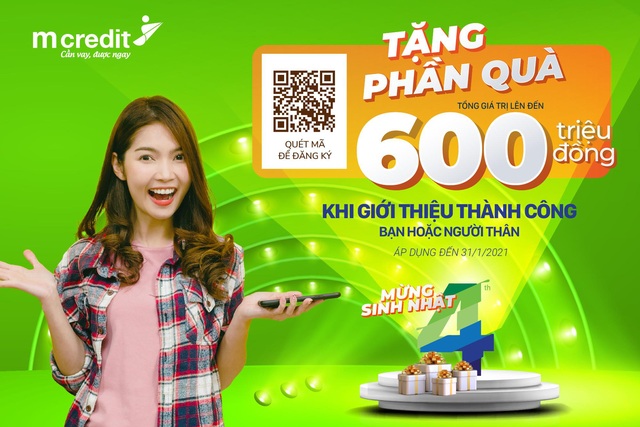 Mcredit tung nhiều ưu đãi tháng sinh nhật - Ảnh 1.
