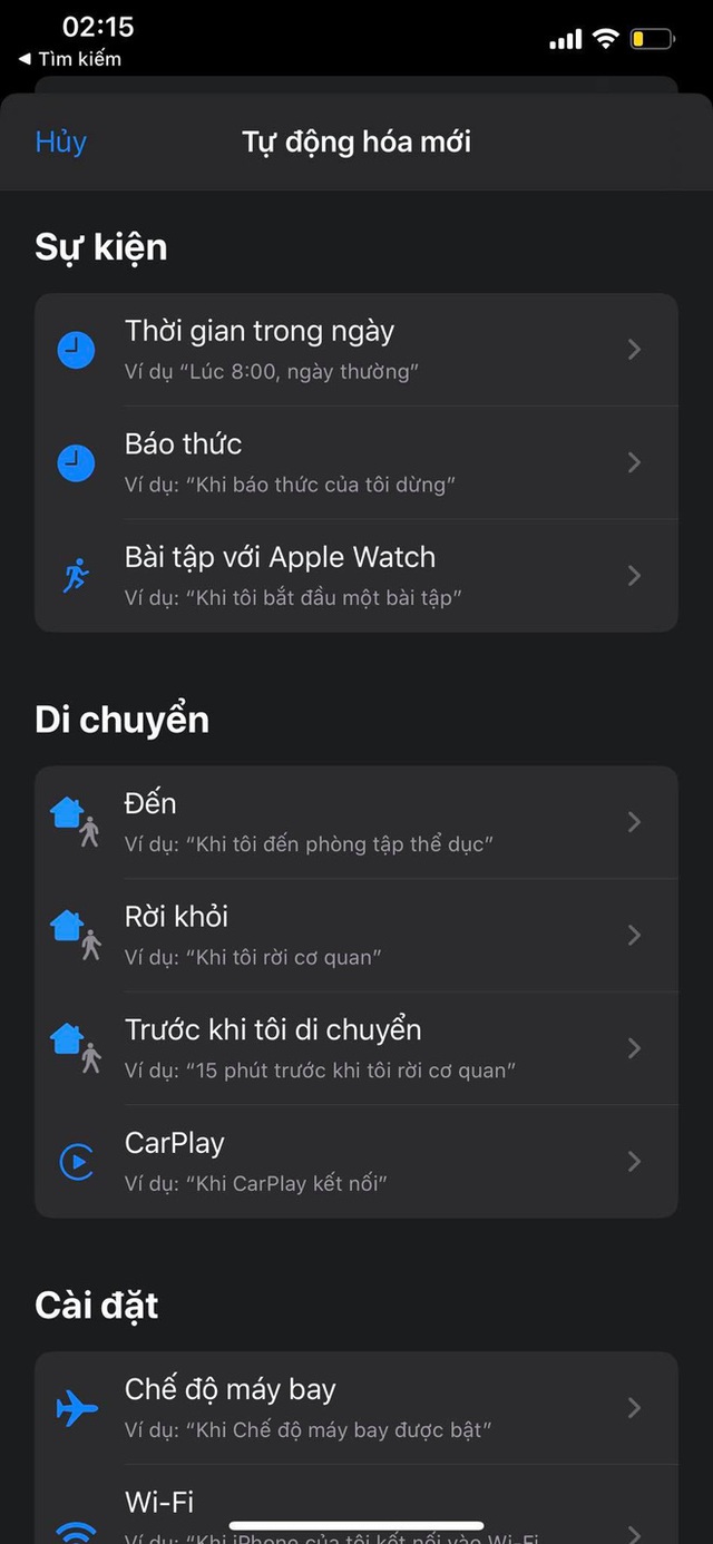 Mẹo bật, tắt Chế độ máy bay tự động theo khung giờ nhất định trên iPhone - Ảnh 4.