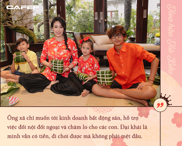 Hoa Hậu Việt Nam giàu có và viên mãn bậc nhất - Hà Kiều Anh: Kinh doanh có chồng ‘chống lưng’ vẫn áp lực lắm - Ảnh 2.