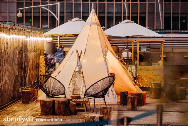 Siêu Hot: Glamping - Cắm trại xa xỉ trên nóc tòa nhà cao nhất Hà Nội, một khung cảnh cam kết đẹp hơn cả trên phim với loạt trải nghiệm siêu thú vị cho cả gia đình - Ảnh 3.