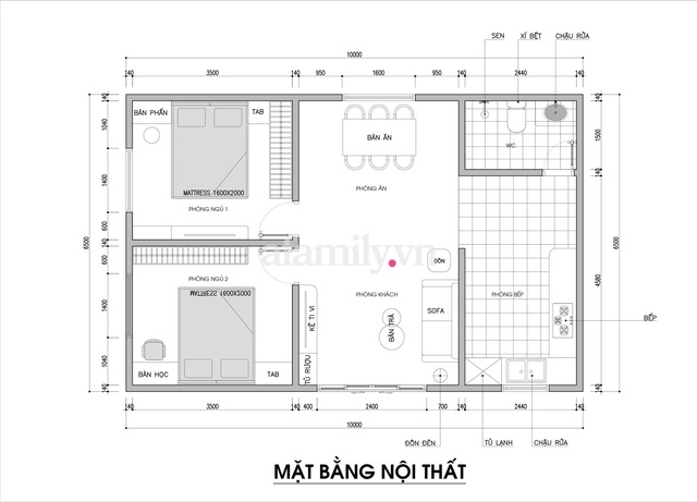 Tư vấn thiết kế nhà cấp 4 diện tích 60m² theo phong cách tối giản chi phí chỉ 150 triệu - Ảnh 1.