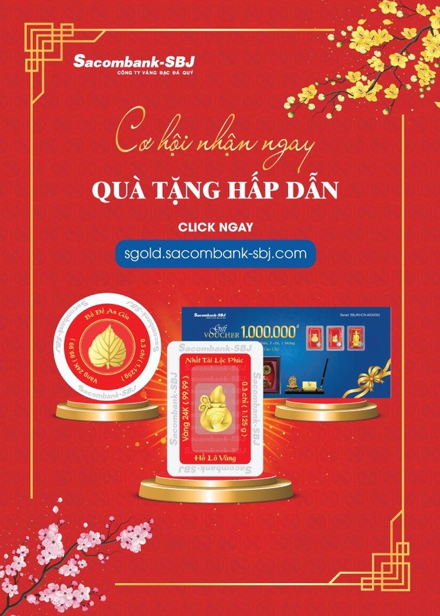 “Rước Thần Tài” theo cách hoàn toàn mới của Sacombank-SBJ - Ảnh 2.