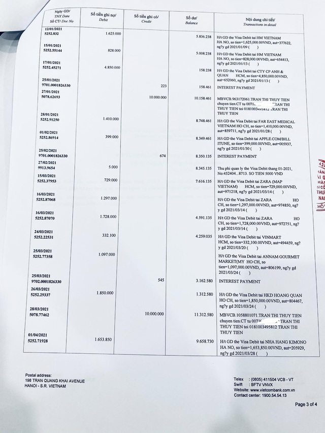  Thuỷ Tiên công bố 18.000 trang sao kê ngân hàng, làm rõ các khoản thu - chi và chốt 1 ý đặc biệt quan trọng - Ảnh 10.