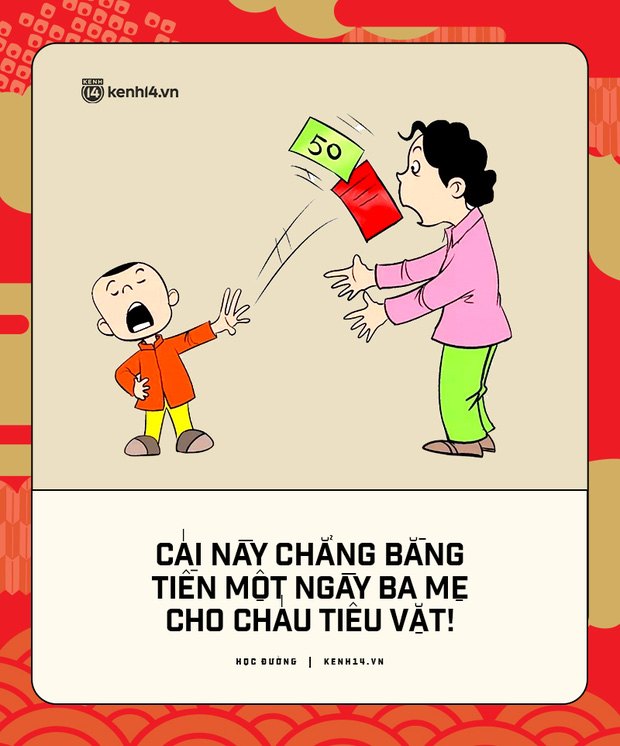  Tết năm nay mừng tuổi cho trẻ con 50 nghìn có sợ chê bèo bọt? - Ảnh 1.