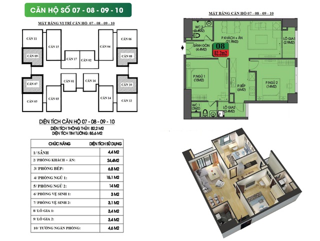 Sức hút của căn hộ 2 phòng ngủ 82m2 tại Housinco Premium Nguyễn Xiển - Ảnh 1.