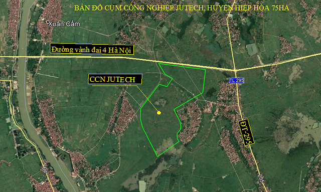 Chuyển 72ha đất lúa giáp đường vành đai 4 Hà Nội làm cụm công nghiệp hơn 700 tỷ đồng - Ảnh 1.