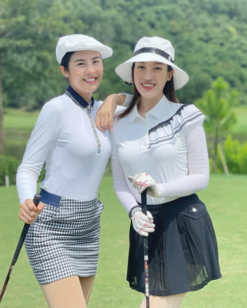 Phong cách trên sân golf của các mỹ nhân Việt: Năng động, đẳng cấp nhưng vẫn cực duyên dáng, hút mọi ánh nhìn, không ít đấng mày râu bị “đánh gục” - Ảnh 8.