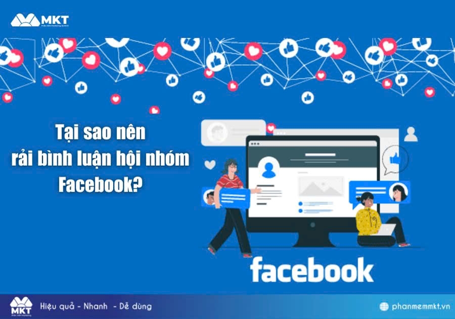 Rải bình luận hội nhóm facebook 2