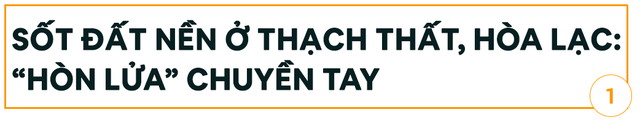 Hà Nội: Không còn siêu dự án, nhà đất Thạch Thất, Hòa Lạc gãy sóng...môi giới, đầu cơ tăng tốc đẩy giá, tạo sốt ảo cuối năm để thoát hàng - Ảnh 1.