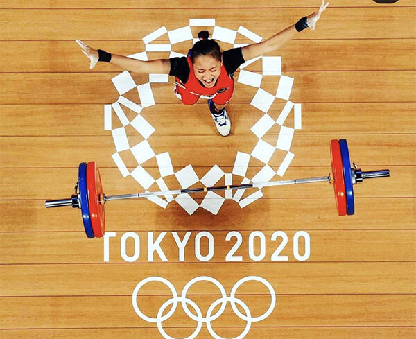 VĐV cử tạ được miễn phí pizza trọn đời khi giành huy chương tại Olympic Tokyo 2021 - Ảnh 1.