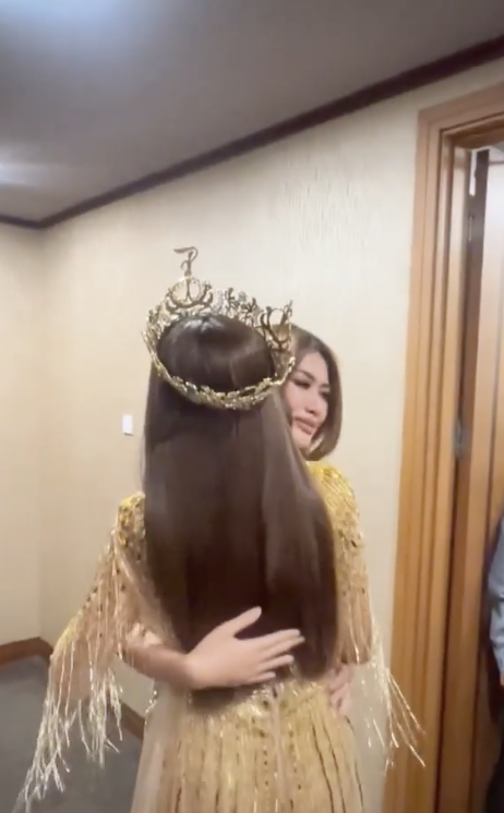  Thiên Ân bật khóc sau kết quả của Miss Grand International: Không thể tin em bị loại khỏi top 10 - Ảnh 1.