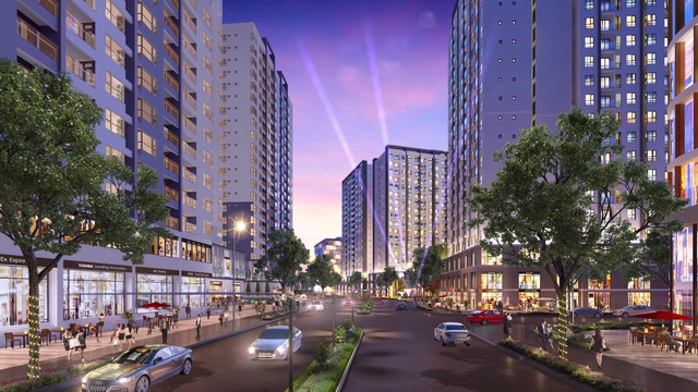 Akari City sắp cất nóc giai đoạn 1 - Ảnh 2.