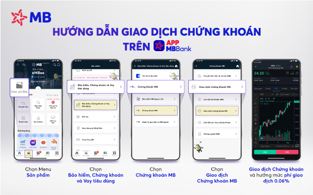 Giao dịch chứng khoán trên app MBBank – Thuận tiện, phí cực thấp 0.06% - Ảnh 2.