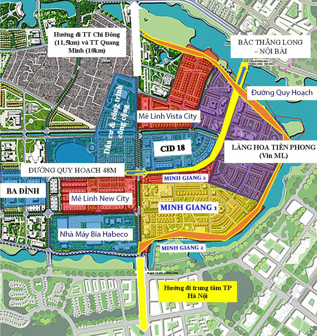 Vinhomes chưa có kế hoạch triển khai hai đại dự án Mê Linh năm 2021, đất Mê Linh có gãy sóng? - Ảnh 1.