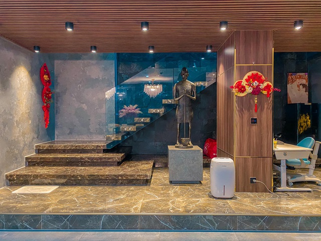 Penthouse ở Vinhomes trang trí Tết: Tổng hết 60 triệu, phòng khách xịn đến mức ngỡ sảnh khách sạn 5 sao - Ảnh 3.