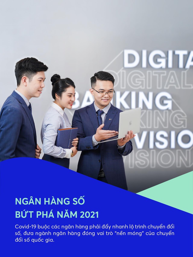 Toàn cảnh ngân hàng số 2021: Vượt qua thách thức để bứt phá - Ảnh 1.