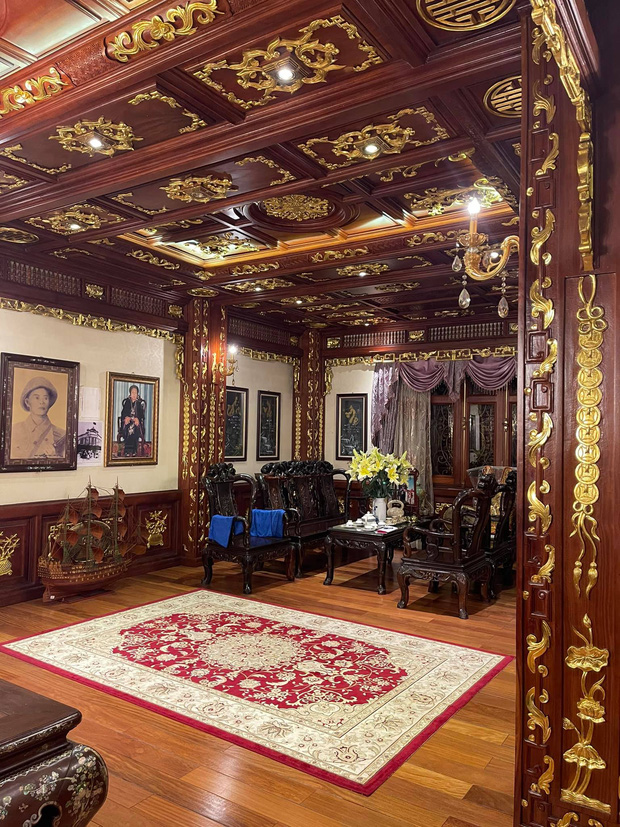  Biệt thự 7 tầng của đại gia ngành sắt Việt giàu lên từ thu mua sắt vụn: Độ hoành tráng sánh ngang lâu đài, tổng giá trị cỡ 300 tỷ - Ảnh 7.