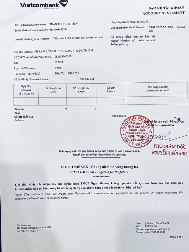  Thuỷ Tiên công bố 18.000 trang sao kê ngân hàng, làm rõ các khoản thu - chi và chốt 1 ý đặc biệt quan trọng - Ảnh 2.