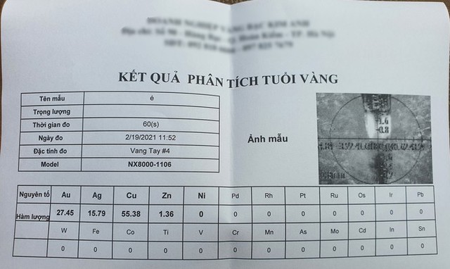 Mua vàng non lấy vía Thần Tài, khách hàng tá hỏa phát hiện hàng dởm - Ảnh 2.