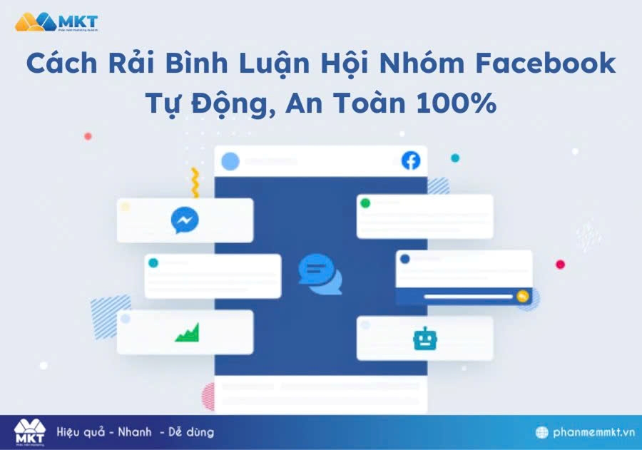 Rải bình luận hội nhóm facebook